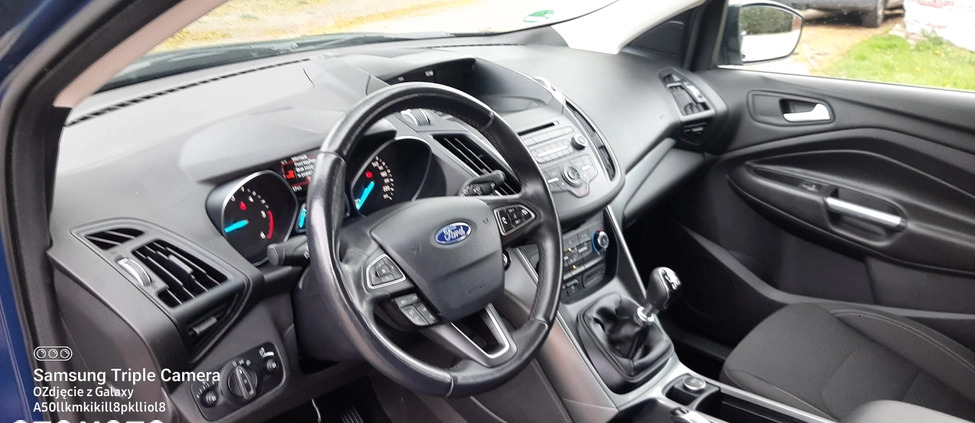 Ford Kuga cena 63900 przebieg: 146000, rok produkcji 2018 z Olsztyn małe 232